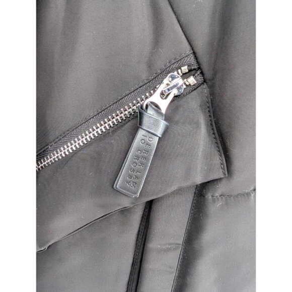 Derek Lam 10 Crosby Womens Black Convertible Puffer Parka To Vest Coat Hood Med - Picture 5 of 13
